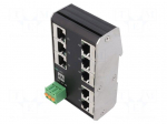 Switch Ethernet | unmanaged | Number of ports: 8 | 9&divide;36VDC | RJ45