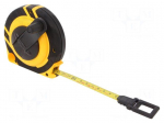 Measuring tape | L: 20m | Width: 15mm | polyamide | measure