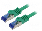 Patch cord | S/FTP | Cat: 6a | RJ45 plug,both sides | stranded | Cu | 10m