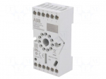 Socket | PIN: 12 | for DIN rail mounting