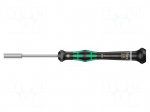 Screwdriver: precision | 6-angles socket | HEX 3.5mm