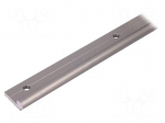 Single rail | aluminium | &Oslash;: 10mm | L: 1000mm | DryLin&reg; W | round