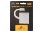 Adapter | HDMI 1.4,USB 3.0,USB 3.1 | 0.075m | white | 4K,UHD 2160p