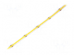 COB LED tape | white cold | LED/m: 320 | 8mm | IP20 | 8W/m | CRImin: 80