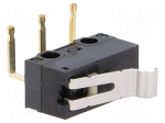 Microswitch SNAP ACTION | 3A/125VAC | 0.1A/30VDC | SPDT | ON-(ON)
