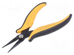 Pliers | smooth gripping surfaces,flat,elongated | 160mm