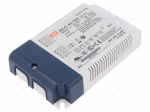 Power supply: switching | LED | 33W | 57&divide;95VDC | 350mA | 90&divide;295VAC | IP20