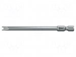 Screwdriver bit | spanner | SP6 | 1/4" | Overall len: 89mm