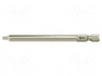 Screwdriver bit | square | RB2 | 1/4" | Overall len: 89mm