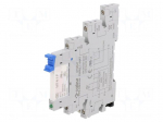 Relay: interface | SPDT | Ucoil: 230VAC | for DIN rail mounting