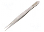 Tweezers | 120mm | Blade tip shape: rounded | universal