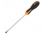 Screwdriver: standard | slot | 4x0.8mm | EVOX | Blade length: 125mm