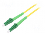 Fiber patch cord | OS2 | LC/APC,both sides | 1m | 9/125um | LSZH | green
