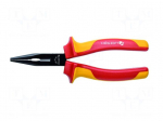 Pliers | insulated,universal,elongated | 160mm | 1kVAC