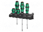 Screwdriver: universal-set | Phillips,slot | Kraftform-300 | 7pcs.