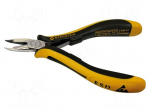 Pliers | side,cutting,miniature | ESD | return spring | 120mm