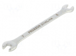 Wrench: flat | double-sided | 6mm,7mm | Chrom-vanadium steel
