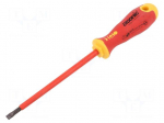 Screwdriver: insulated | slot | 5.5x1mm | ERGONIC&reg;