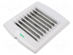 Guard | Cutout: 92x92mm | Body dim: 137x117x13mm | RAL 7035