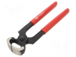 Carpenters pincers | end,cutting | 180mm