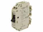 Motor breaker | 250VAC | for DIN rail mounting | IP20 | -20&divide;60&deg;C