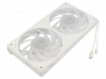 Fan: DC | axial | 12VDC | 240x125x25mm | 37.5dBA | ball | 900&divide;2000rpm