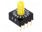 Encoding switch | Pos: 16 | PCB,THT | 100m&Omega; | DC load @R: 0.03A/15VDC