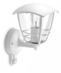 PHILIPS Creek IR wall lantern white 1x60W 230V gaismeklis