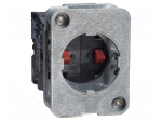 Contact block | NC + NO | -25&divide;70&deg;C | AC load @R: 3A/240VAC