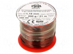 Coil wire | single coated enamelled | 1.15mm | 0.2kg | -65&divide;200&deg;C