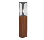 Trio-Lighting OUTDOOR Garonne stabiņ&scaron; E27 80 cm wood/anthracite