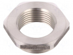 Reduction of threads for glands | Thread: metric | Int.thread: M16