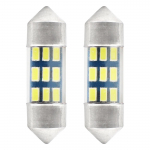 Autolambid, Mootorratta ja traktori valgustid // Auto LED-pirnid ja komplektid // Żar&oacute;wki led standard 3014 9smd festoon c5w c10w c3w 31mm white 12v amio-01089