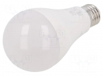 LED lamp | neutral white | E27 | 230VAC | 2400lm | 20W | 200&deg; | 4000K