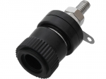&Uuml;hendused // Different Audio, Video, Data connection plug and sockets // 1830# Gniazdo banan typ iii czarne