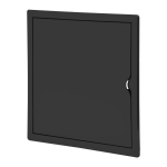 Uued tooted // Drzwiczki rewizyjne 25/25, ABS, kolor czarny