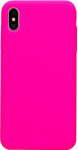 Back panel cover Evelatus Apple iPhone XR Premium Soft Touch Silicone Case Hot Pink
