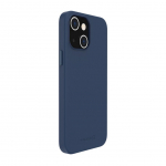 Back panel cover Evelatus Apple iPhone 14 Plus Genuine Leather Case with MagSafe Blue