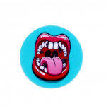 Universal holder (Popsocket) iLike  Universal Pop Holder Lips Pink Blue