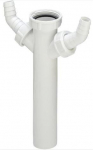 Tube 2-way connector, plastic D40 Viega