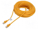 Patch cord | U/UTP | Cat: 6 | RJ45 plug,both sides | stranded | CCA | 20m
