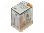 Relay: electromagnetic | 4PDT | 24VAC | Icontacts max: 7A | 7A/250VAC