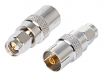 &Uuml;hendused // Different Audio, Video, Data connection plug and sockets // 92-127# Przejście sma: wtyk sma-gniazdo antenowe