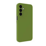 Back panel cover Evelatus Samsung Galaxy A16 5G Premium Magnetic Soft Touch Silicone Case Army Green