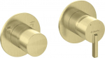Shower mixer with shower switch - horizontal