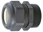 Cable gland | M25 | 1.5 | IP68 | polyamide | black | Holes no: 1 | 14x6mm