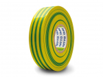 NITTO - INSULATION TAPE - GREEN/YELLOW - 19 mm x 10 m