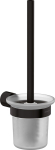Wall-hung toilet brush
