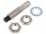 Sensor: inductive | OUT: PNP / NO | 0&divide;8mm | 10&divide;30VDC | M8 | IP67 | 50mA