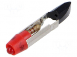 LED lamp | red | T5,5 | 12VDC | 12VAC | No.of diodes: 1